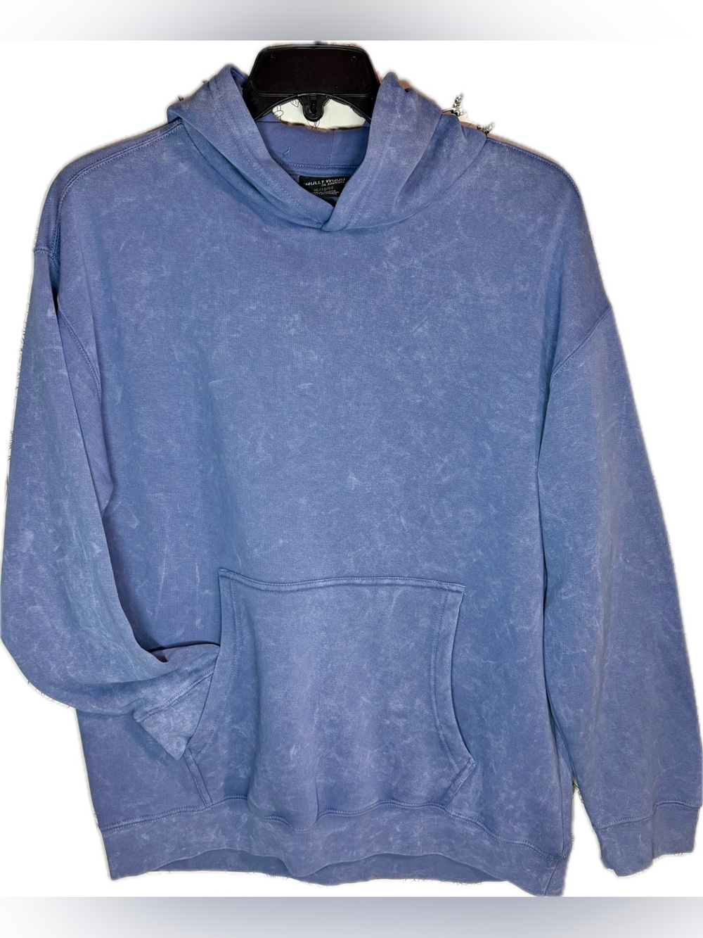 Mineral Washed Blue Hoodie